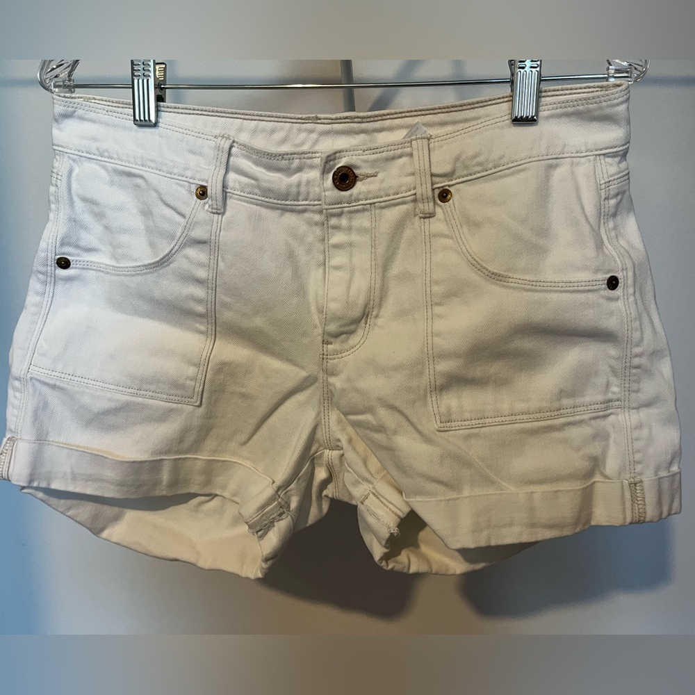 Polo Ralph Lauren White Denim Shorts